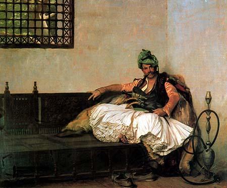 Jean-Leon Gerome Bashi-Bazouk Chieftain oil painting image